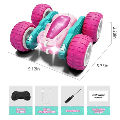 Pink Remote Control Car for Girls and Boys