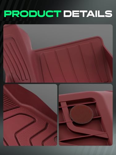 Automotive Floor Mats for Tesla Model Y 2020 (6 Count)