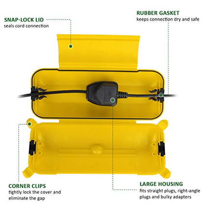 Outdoor Extension Cord Safety Cover