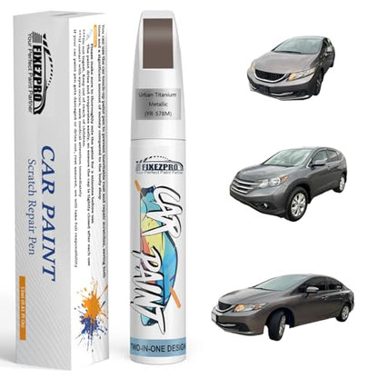 YR 578M Urban Titanium Metallic Car Touch Up Paint for Honda