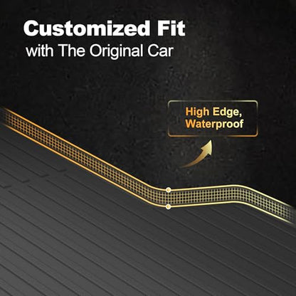 Cargo Mat fit for Cadillac XT5 2017 (8 Count)