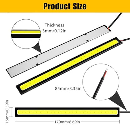 12PCS 12V LED Interior Light Bar (12 Count)