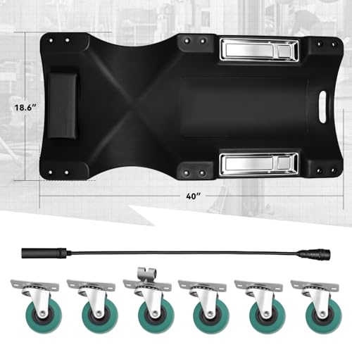 40 in Low Profile Car Rolling Mechanic Creeper