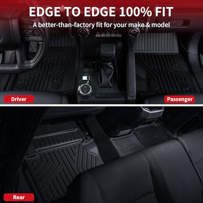 Full Set Floor Mats with Backrest Mat for Honda Passport 2026