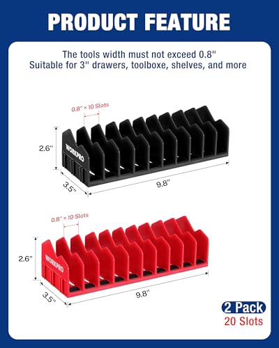 2 Pack Plier Organizer Rack (2 Count)