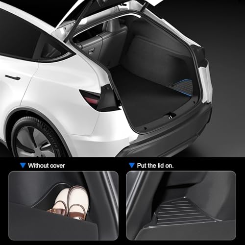 Rear Trunk Organizer Storage Box Compatible with 2025