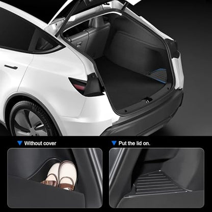 Rear Trunk Organizer Storage Box Compatible with 2025