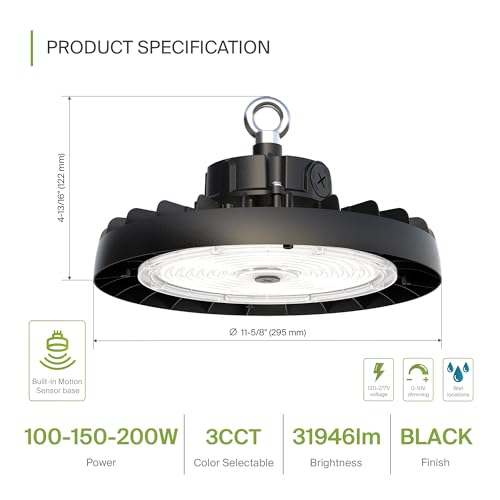 200W LED High Bay UFO Lighting