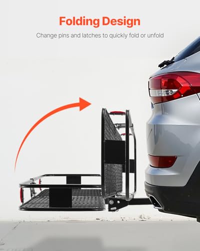 60"x20"x6" Hitch Cargo Carrier