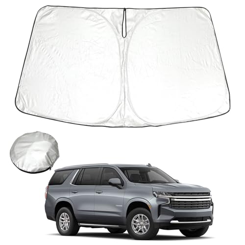 Windshield Sunshade UV Ray Reflector for Chevy Tahoe GMC Yukon 2021