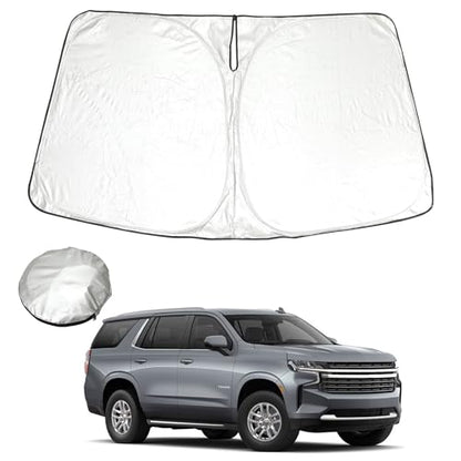 Windshield Sunshade UV Ray Reflector for Chevy Tahoe GMC Yukon 2021