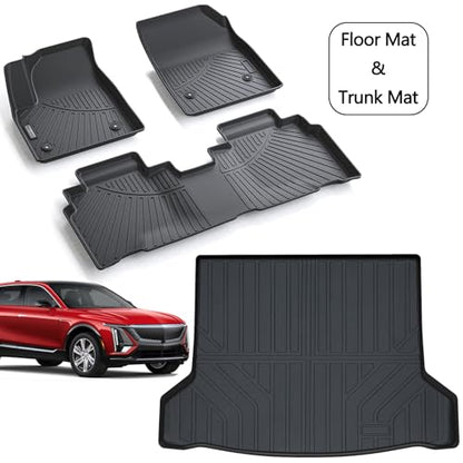 Floor Mats for 2023 2024 2025 2026 Cadillac Lyriq Lyriq