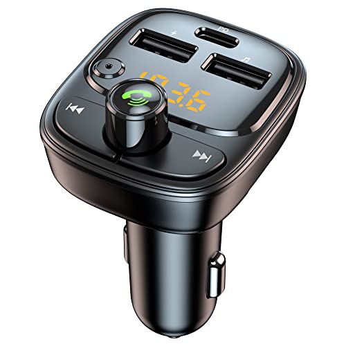 Bluetooth 5.3 FM Transmitter Car Adapter