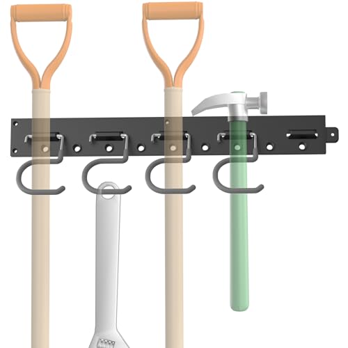 Plastic Wall Mounted Mop and Broom Holder
