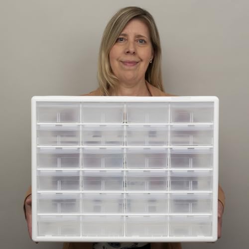 24 Drawer Plastic Storage Cabinet