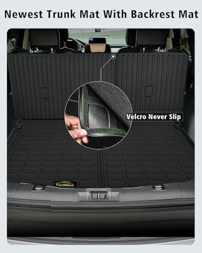 Floor Mats & Cargo Mat with Backrest Mat Custom for Ford Escape 2020
