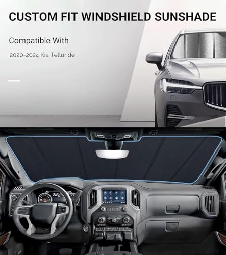 Windshield Sunshade for Kia Telluride 2020