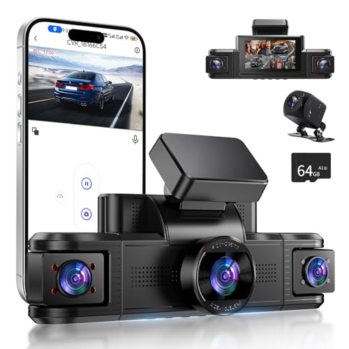 4 Channel Dash Cam 360° View