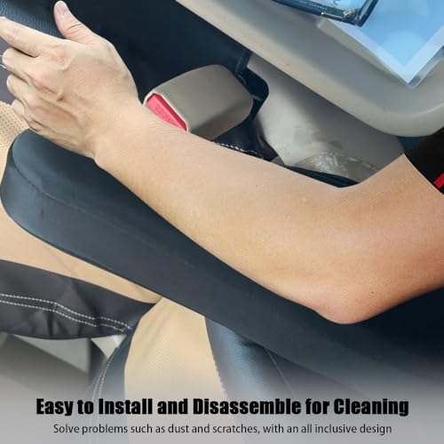 2PC Car Front Seat Armrest Covers