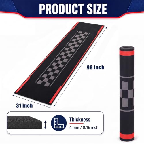 Motorcycle Mat Garage Floor Rug Washable Parking Mats for Garage Floors Non Slip Oil Absorbent Pad Rubber Backing Layer Protects Floor