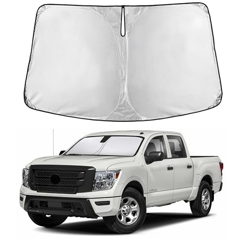 Windshield Sunshade Compatible for Nissan Titan 2020
