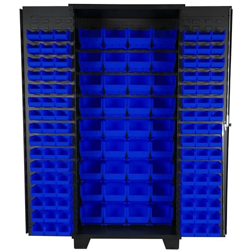 Tool Storage Cabinet with Bin Mounts