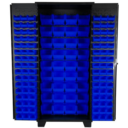 Tool Storage Cabinet with Bin Mounts