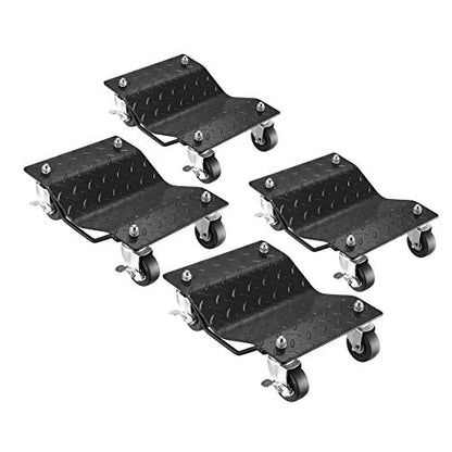 Tools Car Wheel Dolly Set with 6000lb Capacity (4 Count)