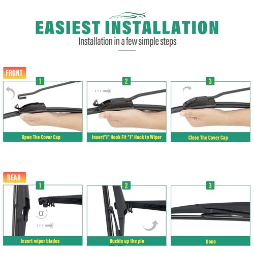 Windshield Wiper Blades Replacement for Buick Envision 2021