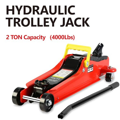 5 Piece Car Truck Floor Jack Service