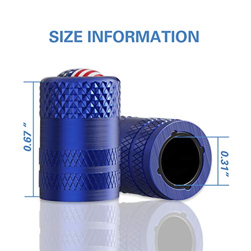 Tire Valve Stem Caps (4 Count)