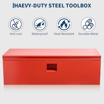 Truck Bed Tool Box Heavy Duty Steel Toolbox with Hydraulic