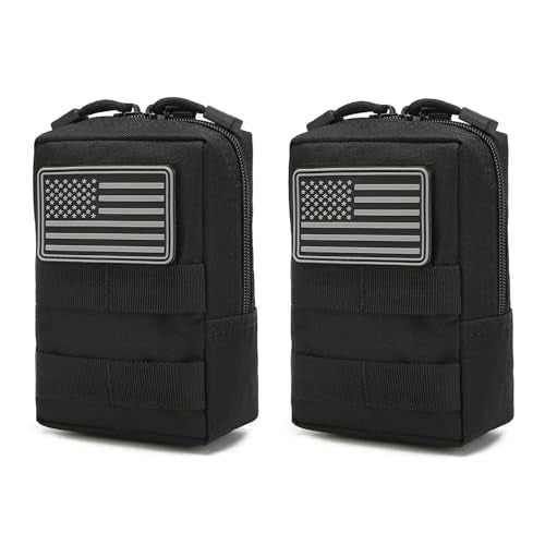 Tactical Car Seat Back Organizer Set Upgraded Tactical Molle Seatback Cover Protector Universal Fit Vehicles Truck MPV Pickup