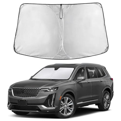 Windshield Sunshade Compatible for Cadillac XT6 2020