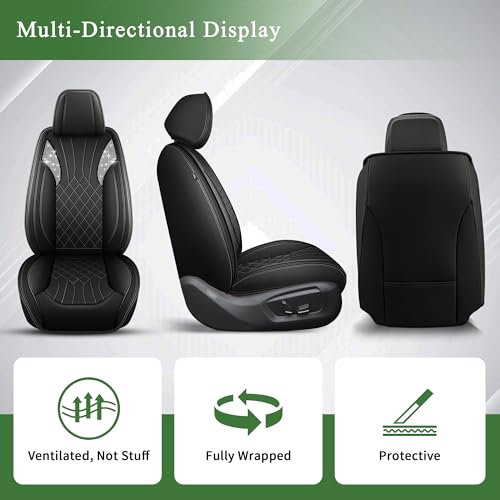 Bling Diamond Embroidered Seat Covers for Chevrolet Chevy Colorado 2015