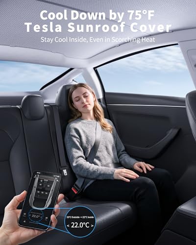 Roof Sunshade for Tesla Model Y 2025