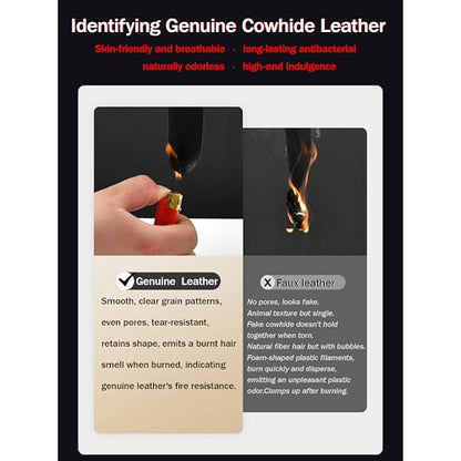 Truck Center Console Armrest Cover Genuine Leather