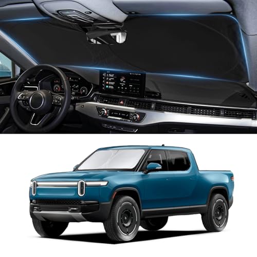 Custom Fit Rivian R1T Windshield Sunshade for 2022