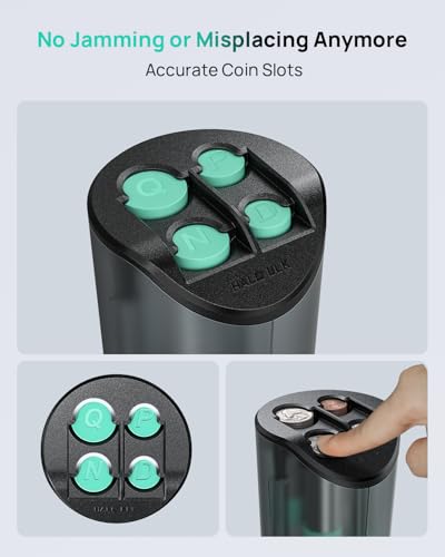 Large Capacity Coin Holder for Car Change Organizer