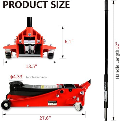 3 Ton Low Profile Floor Jack