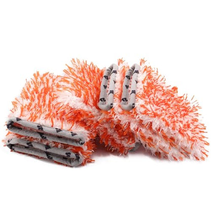 Microfiber Car Wash Mitt for Small Area (5 Count)