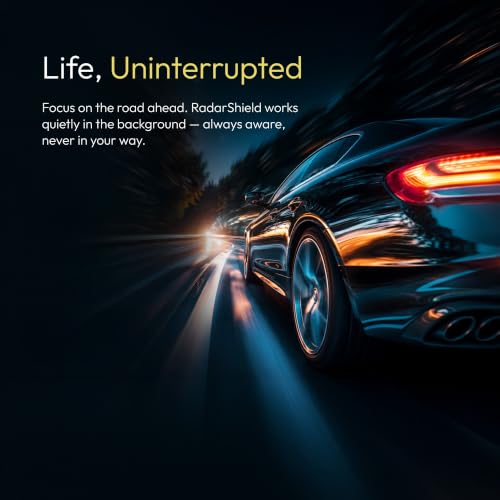 RadarShield Ghost Radar and Laser Detector for Cars