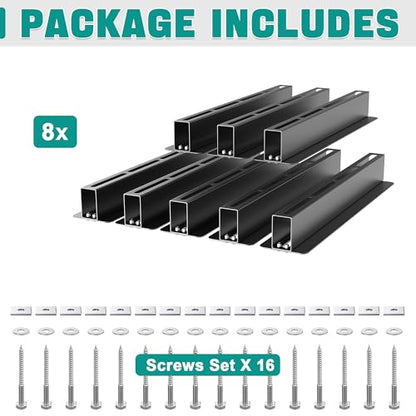 Ceiling Storage Rack (8 Count)