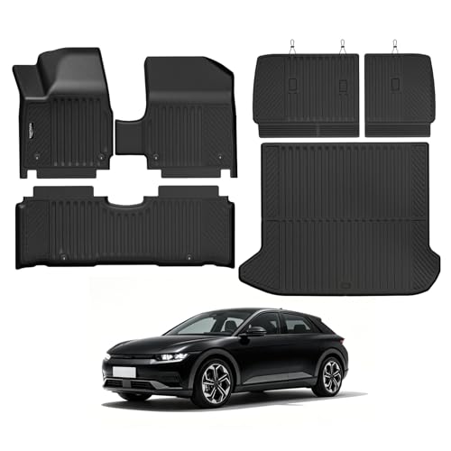 Floor Mat Set for 2025 2026 Hyundai Ioniq 5 Unmovable Console
