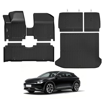 Floor Mat Set for 2025 2026 Hyundai Ioniq 5 Unmovable Console