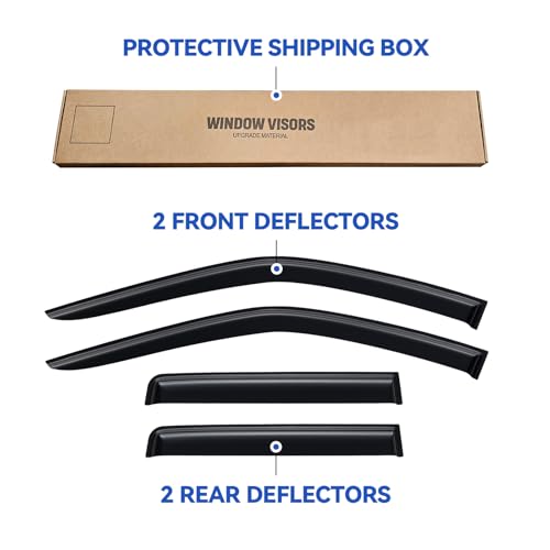 Window Visors Rain Guards for 2022