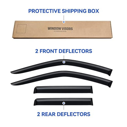 Window Visors Rain Guards for 2022