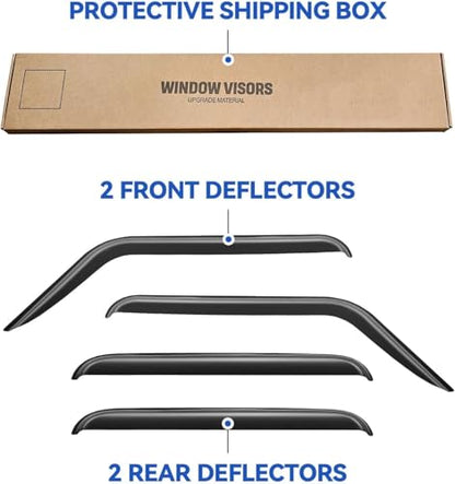 Window Visors Rain Guards for 2020