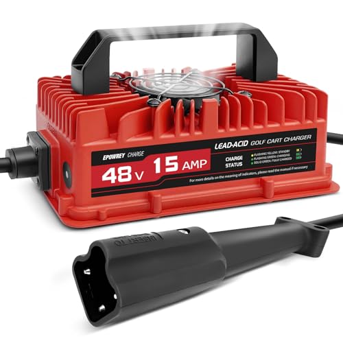 15 Amp 48 Volt Golf Cart Battery Charger for Yamaha G29