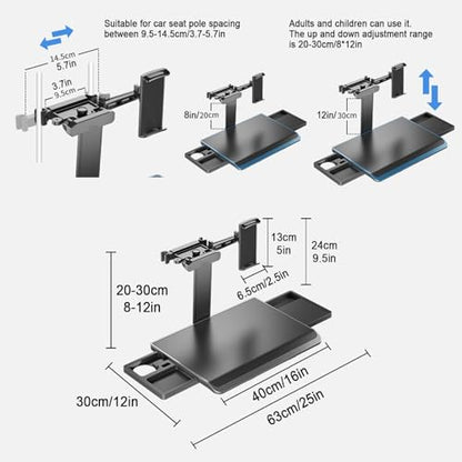 Portable Car Seat Tray Table